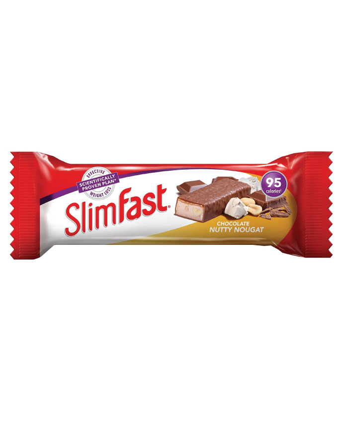 SlimFast Nutty Nougat Snack Bar