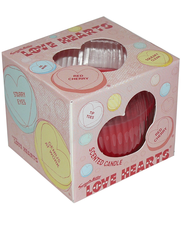 Swizzels Matlow Red Cherry Love Hearts Candle