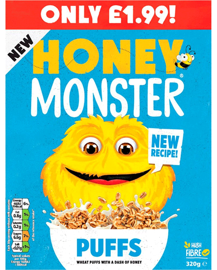 Honey Monster puffs