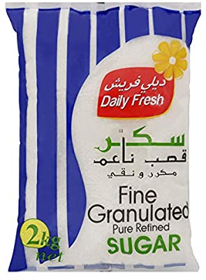 Daily Fresh Fine Granulated Sugar 2kg