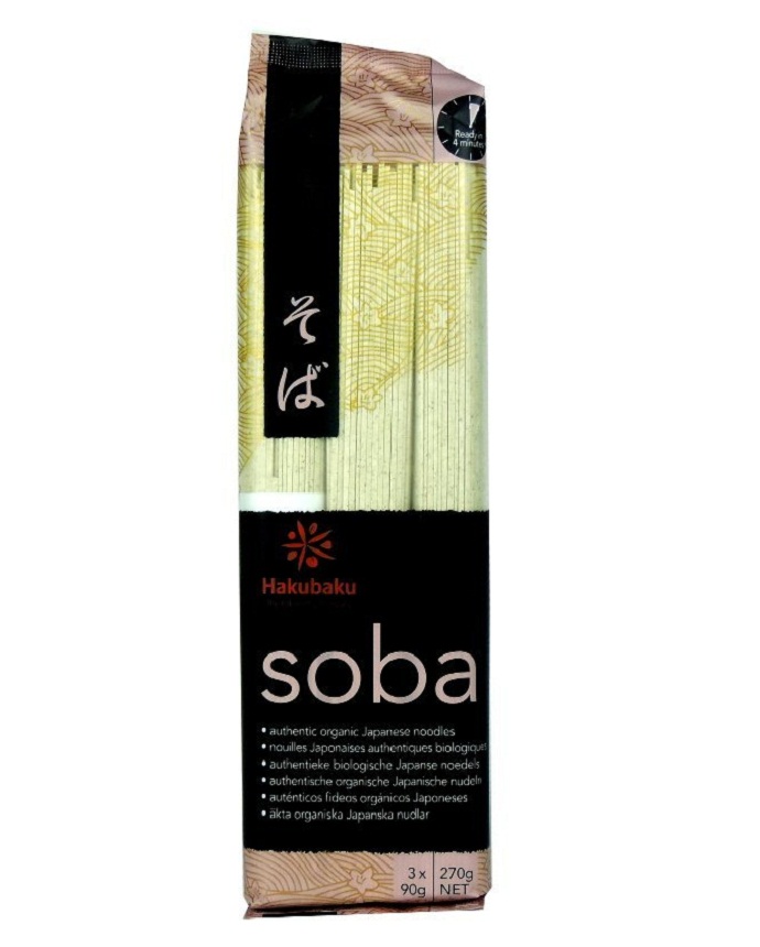 Hakubaku Japanese Organic Soba Noodles