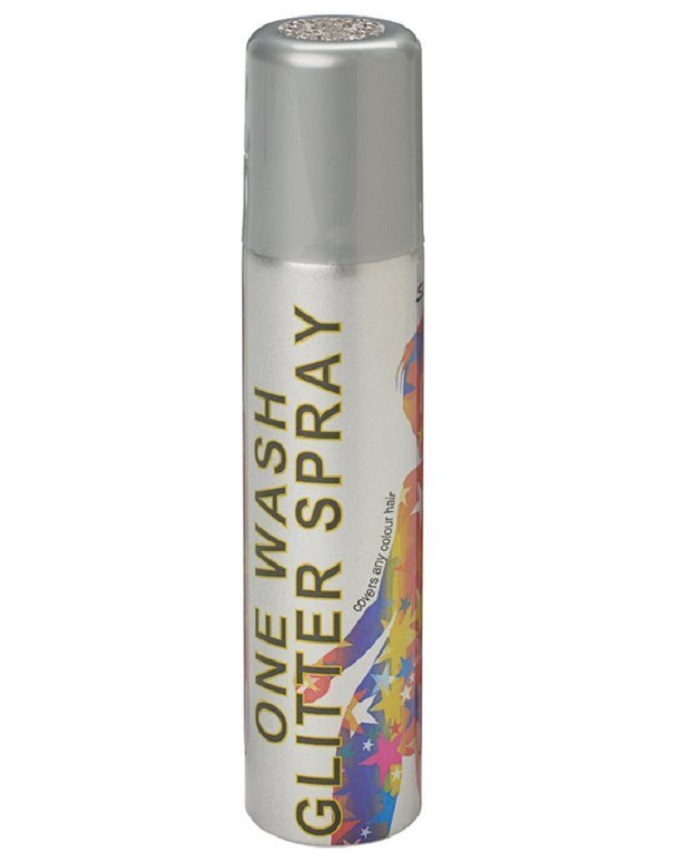 Stargazer One Wash Glitter Hair Colour Spray Silver