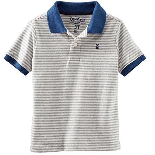 Oshkosh Bgosh Little Boys Stripped Polo T Shirt