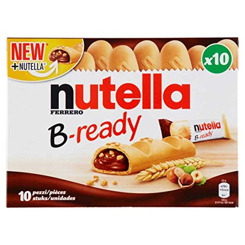 Nutella B Ready Chocolate Bar 10S 220g
