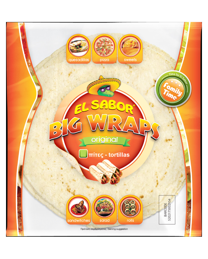 El Sabor  Big Wraps Original