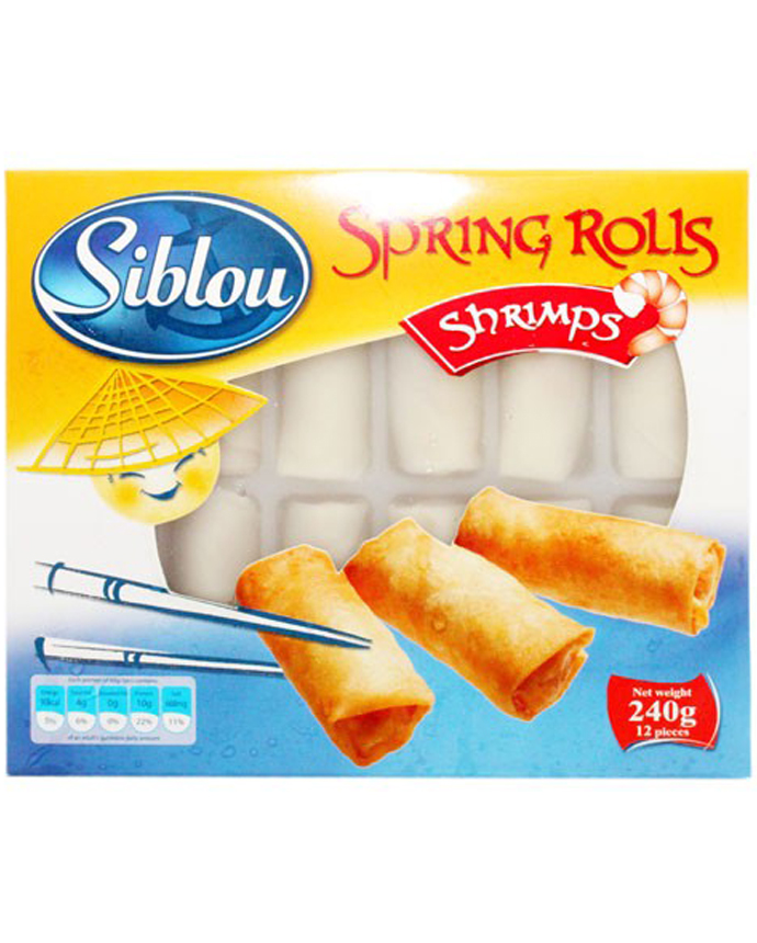 Siblou Shrimps Spring Rolls