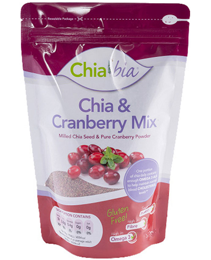 Chia Bia Chia & Cranberry Mix 100 Grams