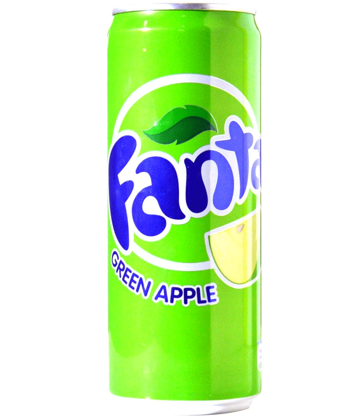 Fanta Soft Drink Green Apple