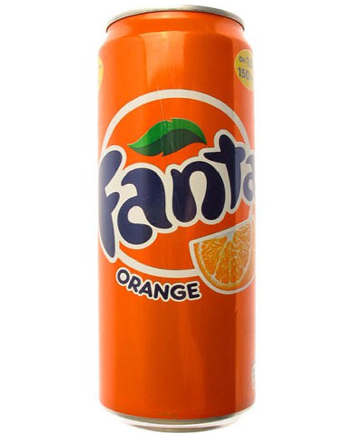 Fanta Orange Flavor Slim Drink