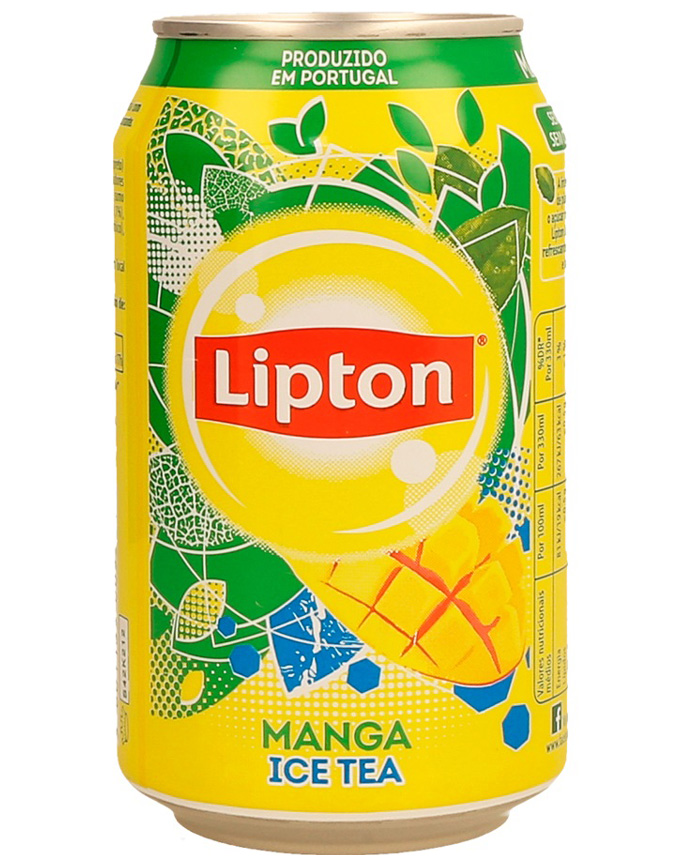Lipton Ice Tea Tin Mango 330ml 