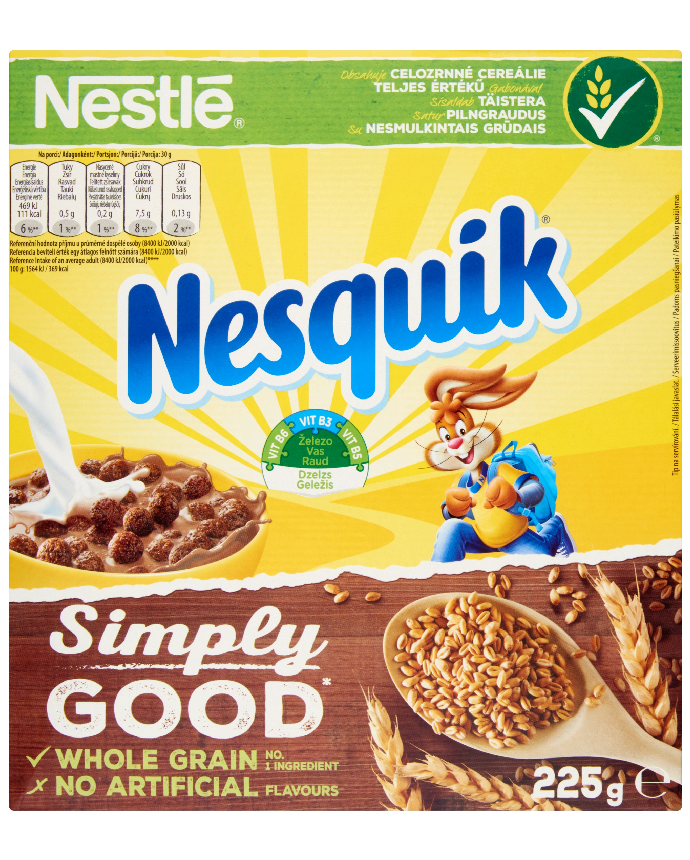 Nestlé Nesquik Simply Good Cereal 225 Grams