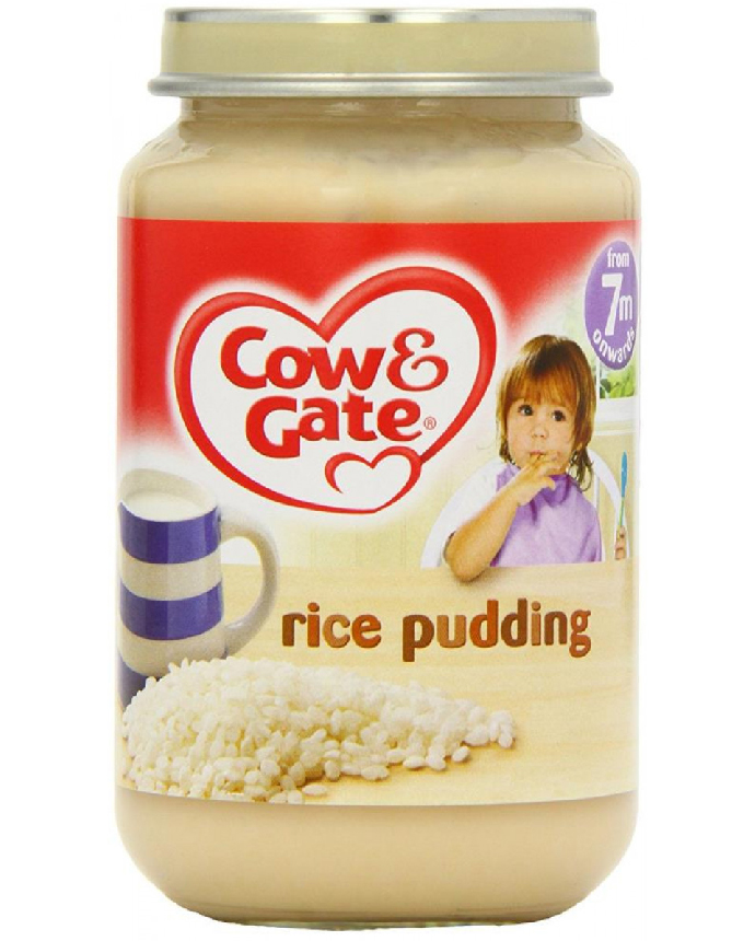 Cow & Gate Rice Pudding from 7m Onwards