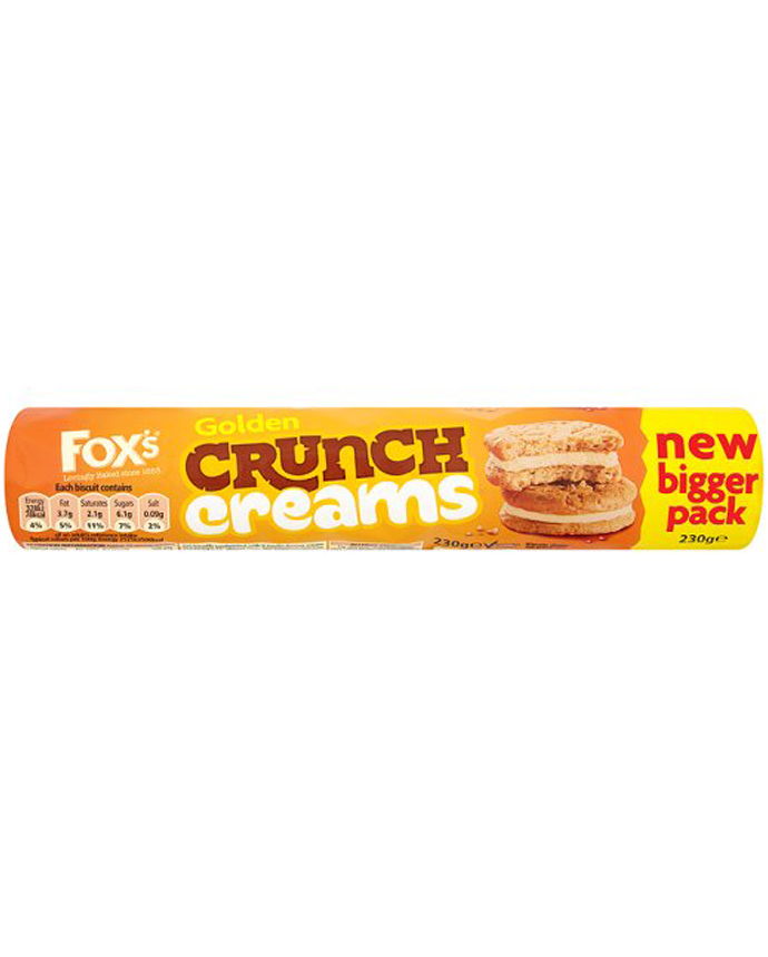 Fox's Golden Crunch Creams Biscuits