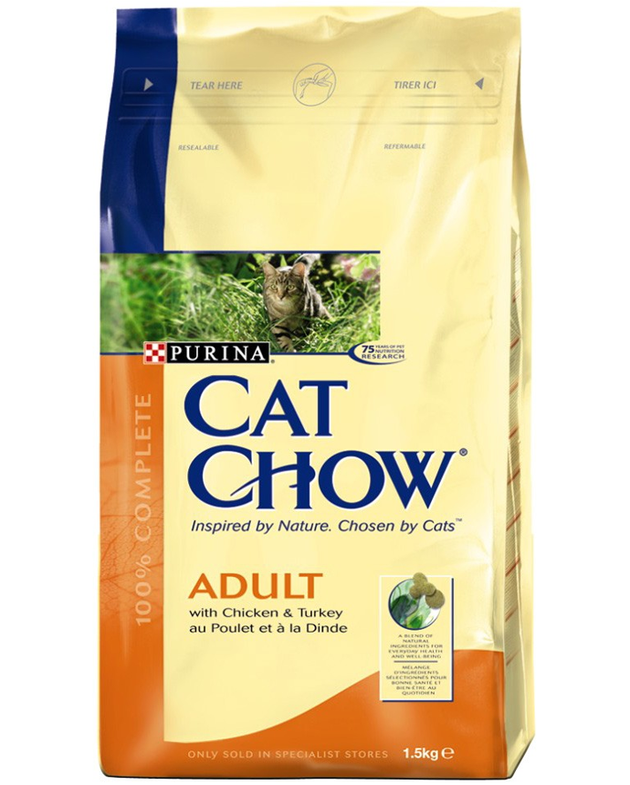 Purina Cat Chow Adult With Chicken And Turkey