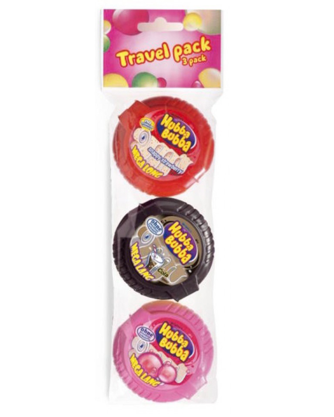 Wrigley's Hubba Bubba Flavoured Bubble Gum Tape Travel Pack