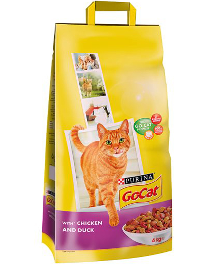 Purina Go-cat Complete Adult Duck & Chicken Cat Food