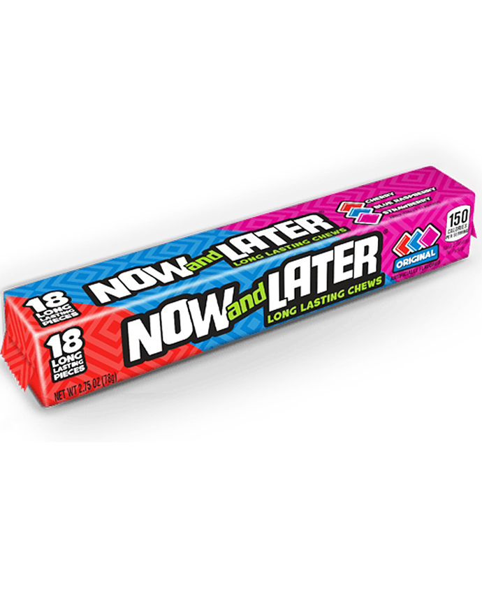 Now & Later Long Lasting Chews Original Candy