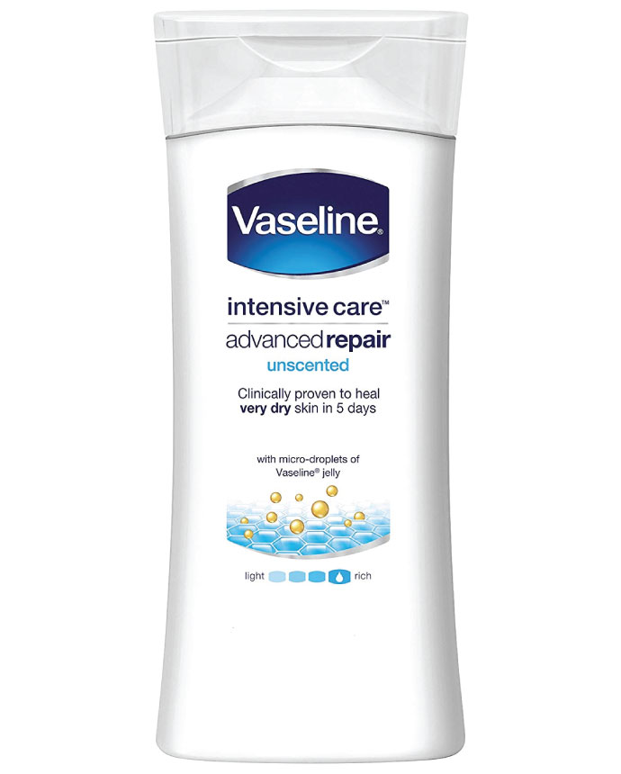 Vaseline Intensive Care Advanced Repair Unscented Body Lotion