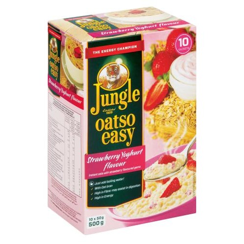 Jungle  Cereals Oat So Easy Strawberry & Yoghurt