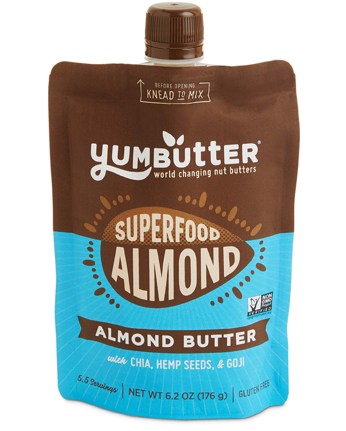 YumButter Protein Almond Butter with Plant Protein & Probiotics 176 Grams