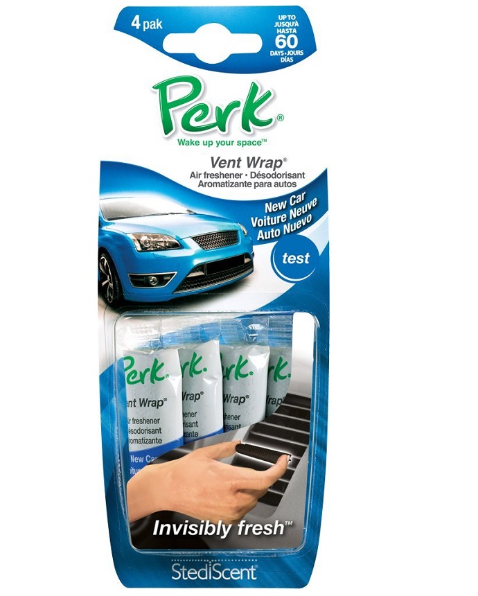 Perk New Car Vent Wrap Air Freshener