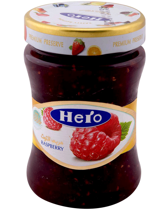 Hero Raspberry Jam Fruit Spread