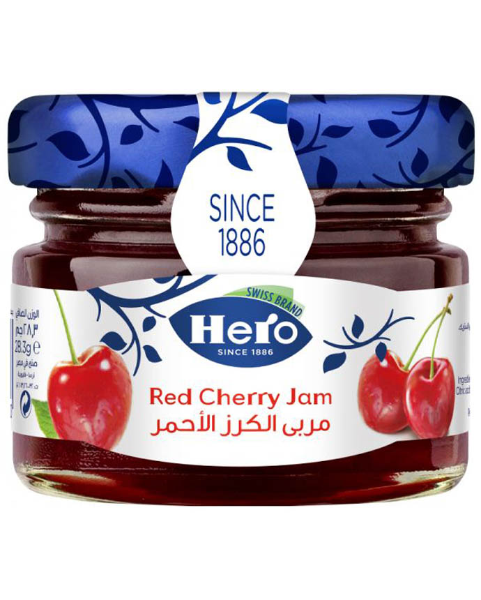 Hero Red Cherry Portion Jam