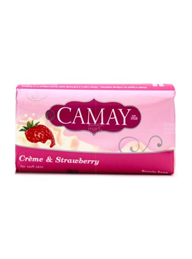 Camay Creme & Strawberry Soap 85g