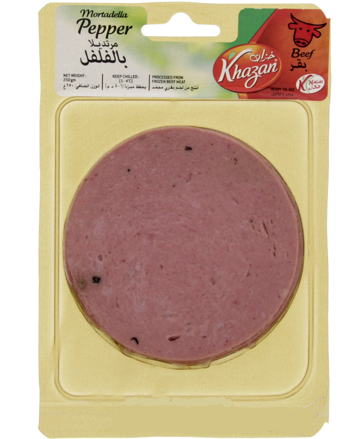 Khazan Mortadella Pepper 