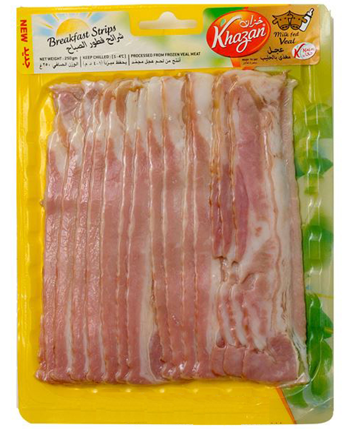 Khazan Veal Breakfast Strips