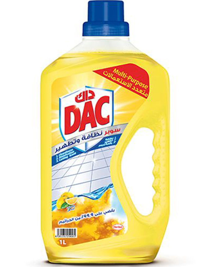 DAC Multi Purpose Surface Cleaner Lemon 1L 