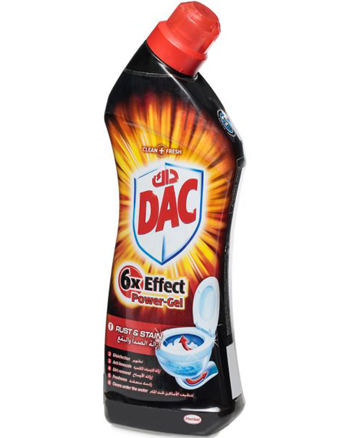 DAC Toilet Cleaner Rust & Stain 750ml 