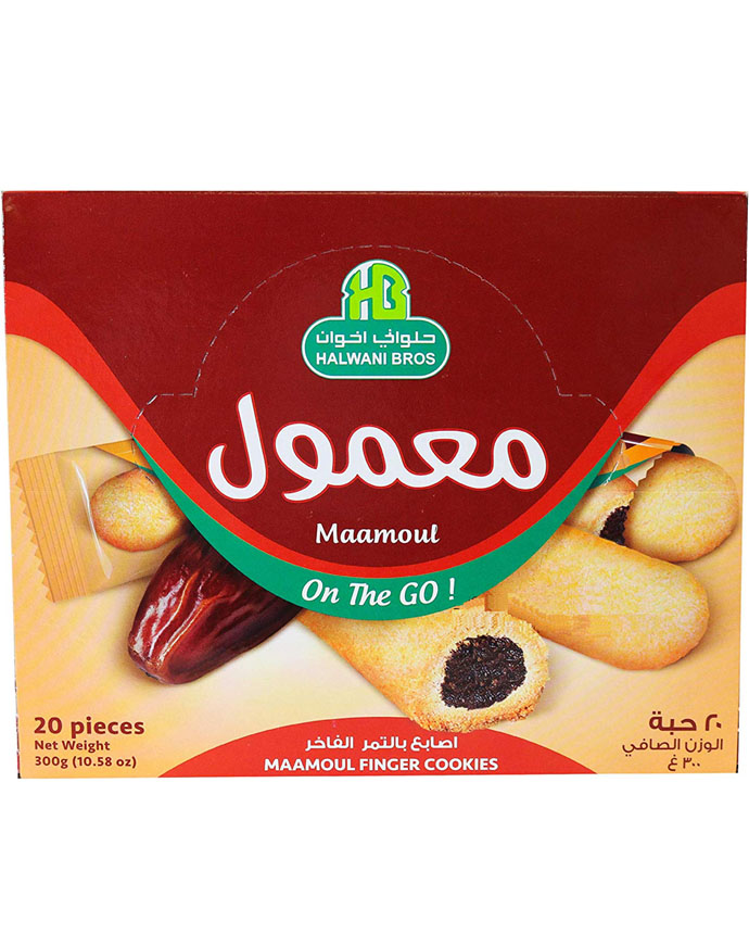 Halwani Bros Maamoul Finger Filled With Dates 300g 