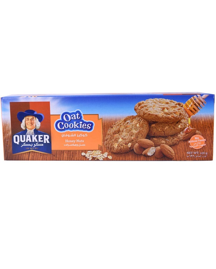 Quaker Oats Cookies Honey Nut