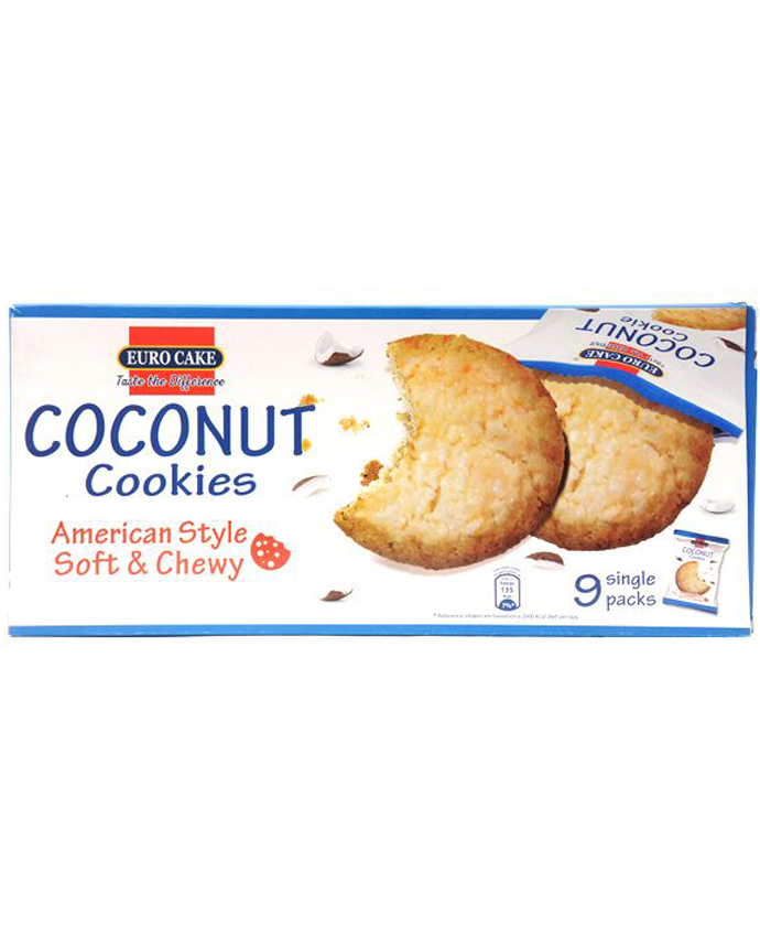 Eurocake Coconut Cookies 323g 