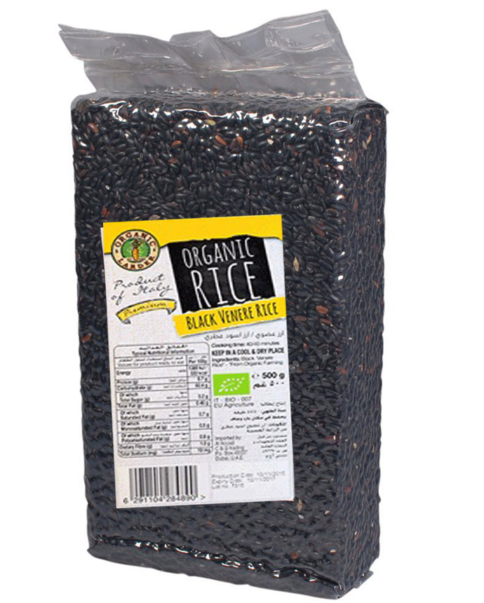 Organic Larder Black Venere Rice