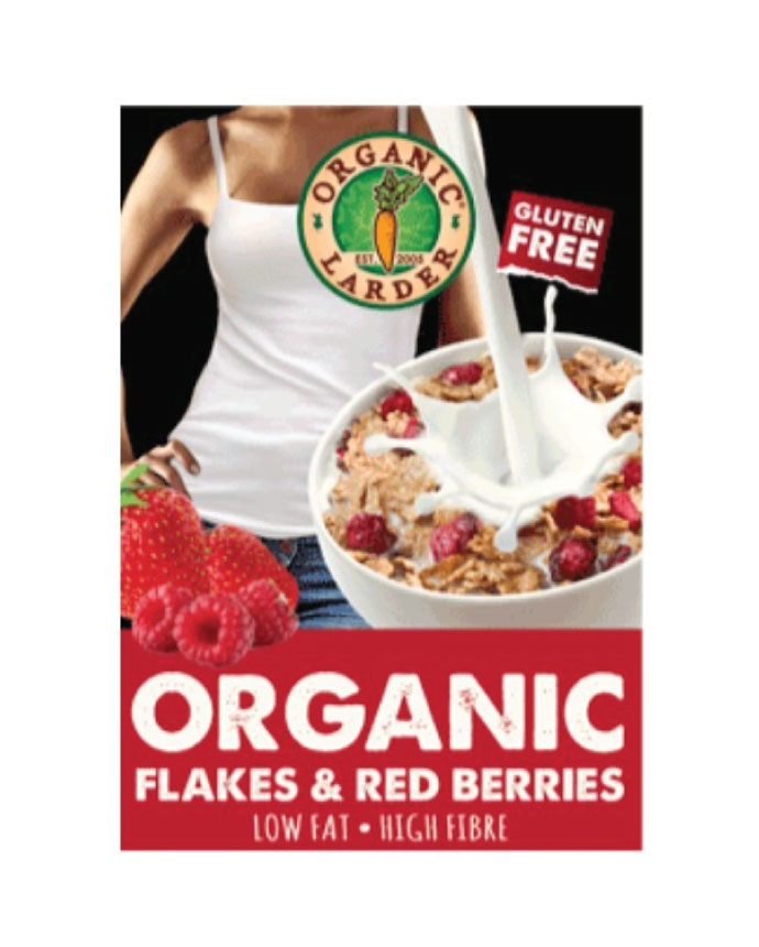 Organic Larder Flakes & Red Berries