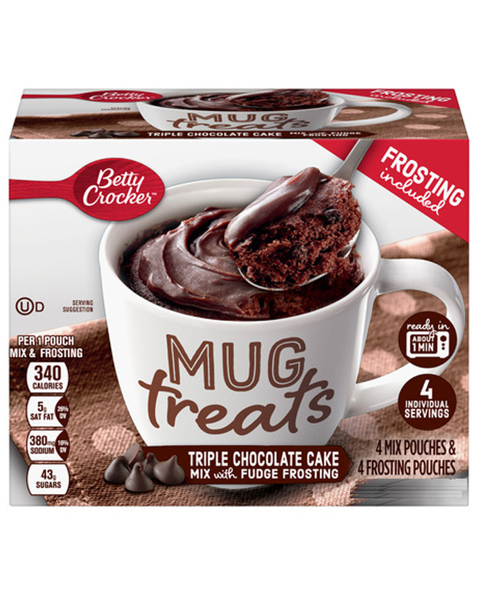 Betty Crocker Mug Treats Triple Chocolate 390g 