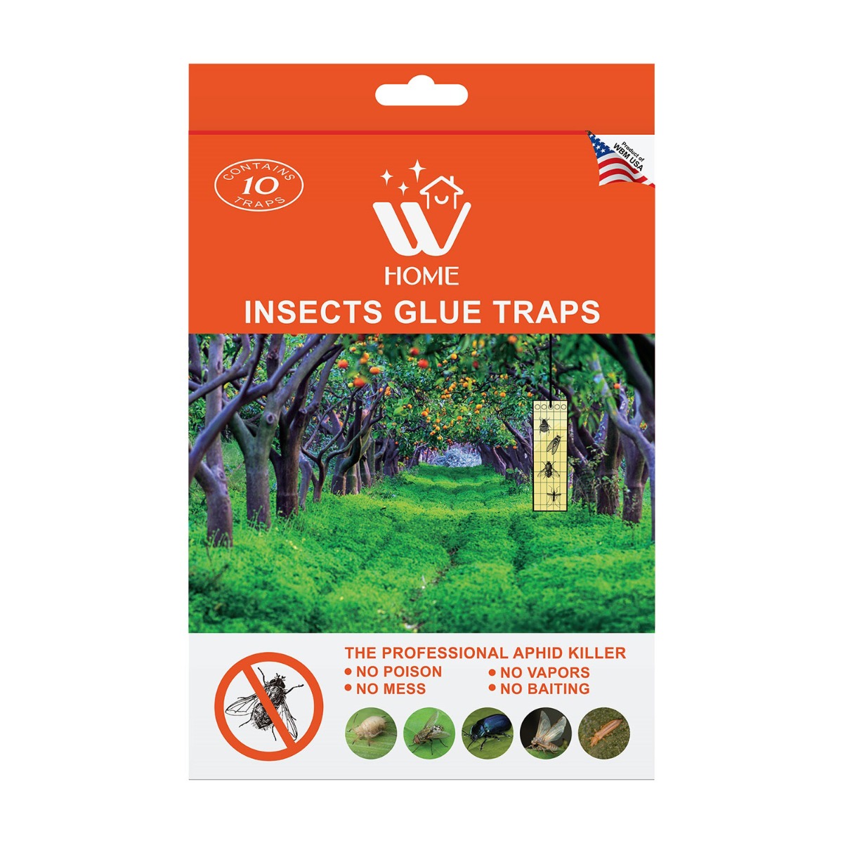 WBM Insect Glue Traps 10pcs