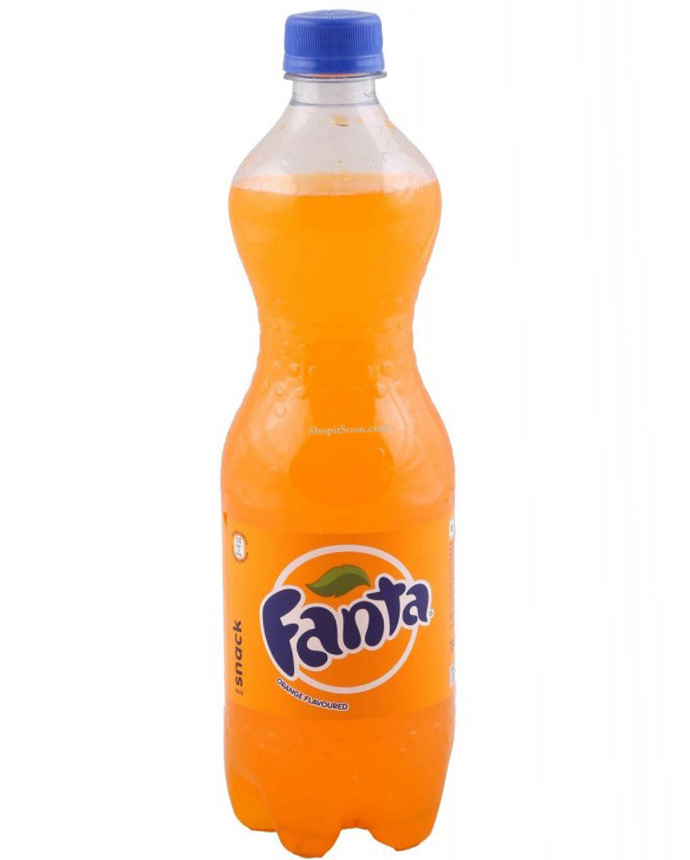 Fanta Soft Drink Orange Bottle