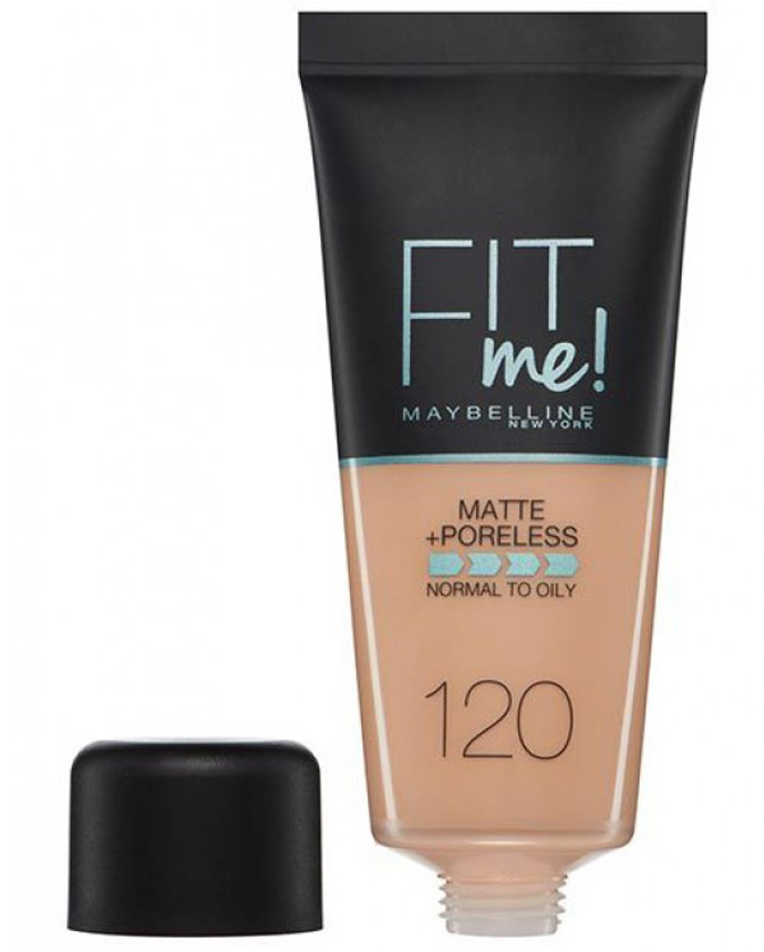 Maybelline New York Fit Me Matte Poreless Liquid Foundation 120