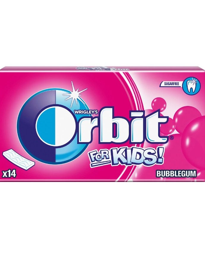 Wrigleys Orbit Bubble Gums For Kids