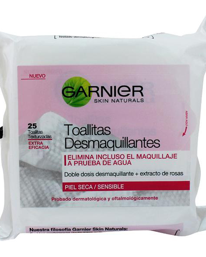Garnier Toallitas Essential Face Wipes
