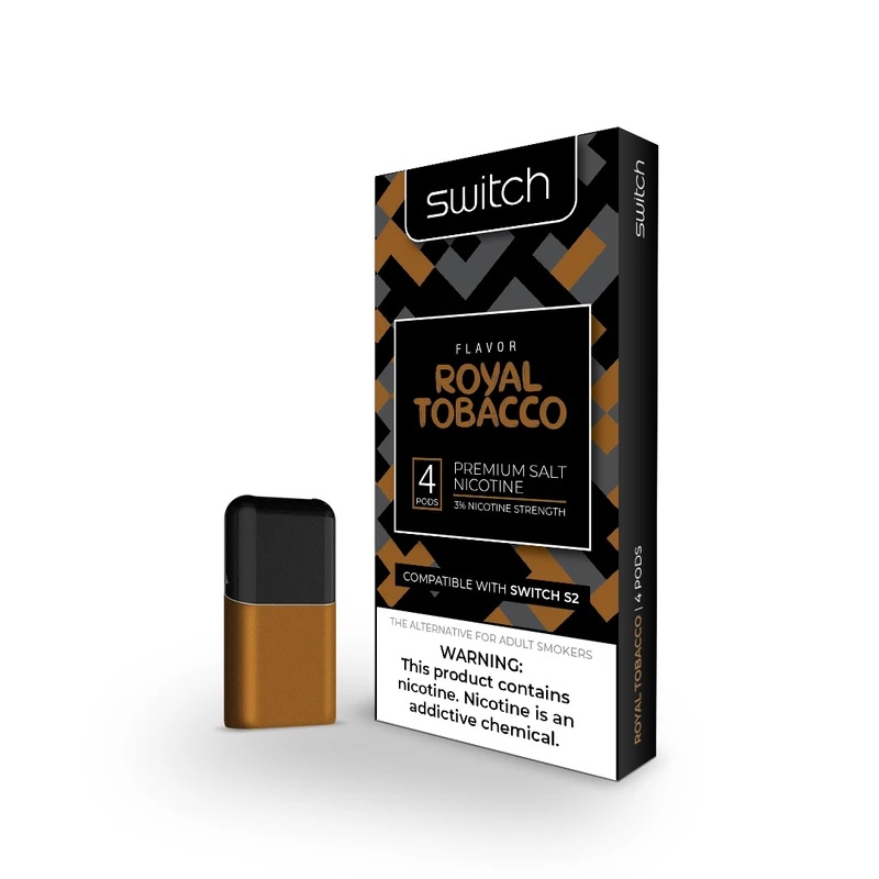 Switch Pakistan 4 Pods Royal Tobacco 5% (S2)