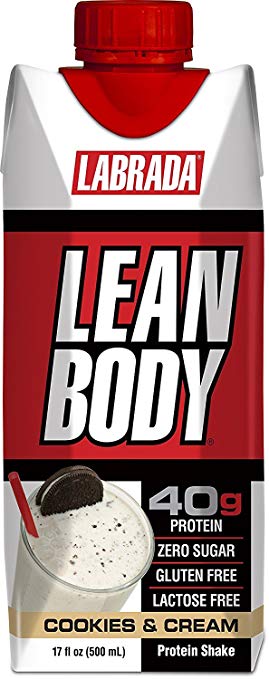 Labrada Lean Body Ready To Drink Cookies and Cream 12 count