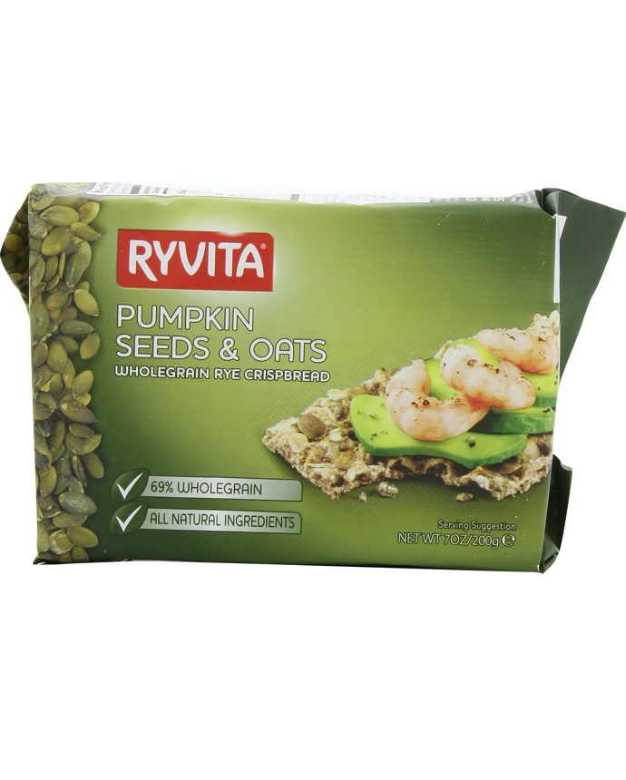 Ryvita Pumpkin Seed & Oat Crispbread 
