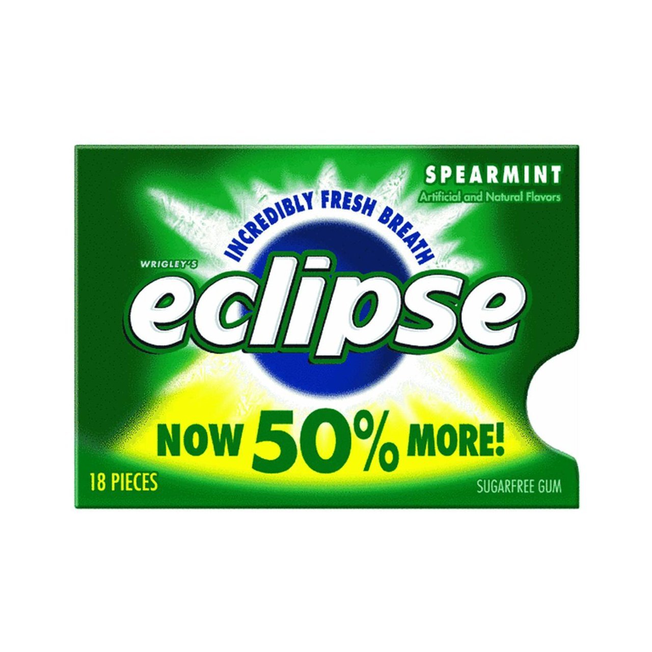 Wrights Eclipse Bubble Gums Peppermint
