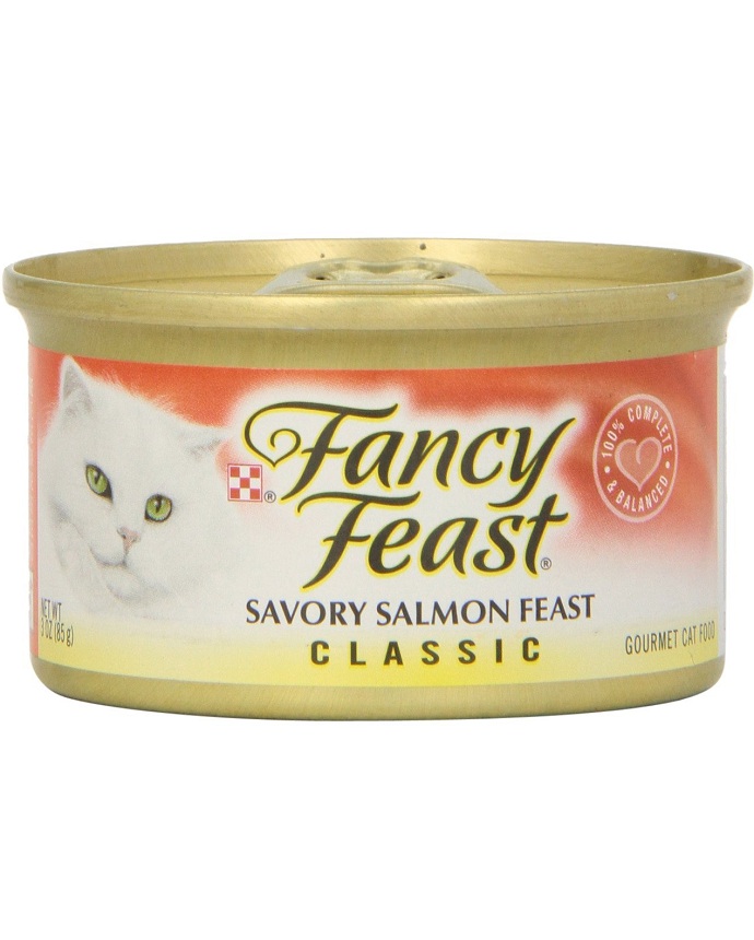 Fancy Feast Cat Food Savory Salmon Cat Food
