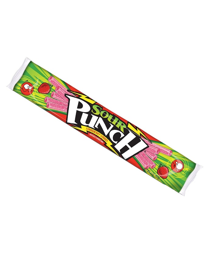 Sour Punch Strawberry Candy 