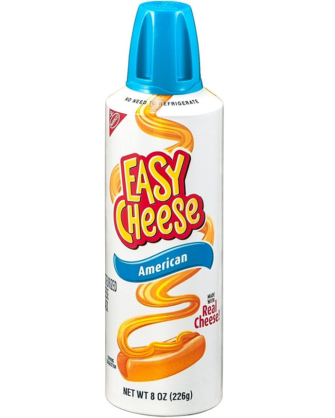 Kraft Cheese Easy Cheese American Bottle